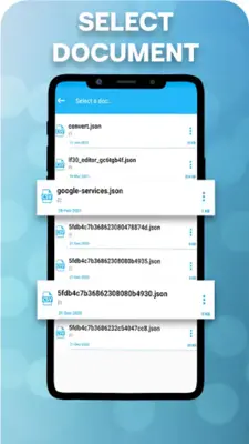 JSON Converter android App screenshot 1